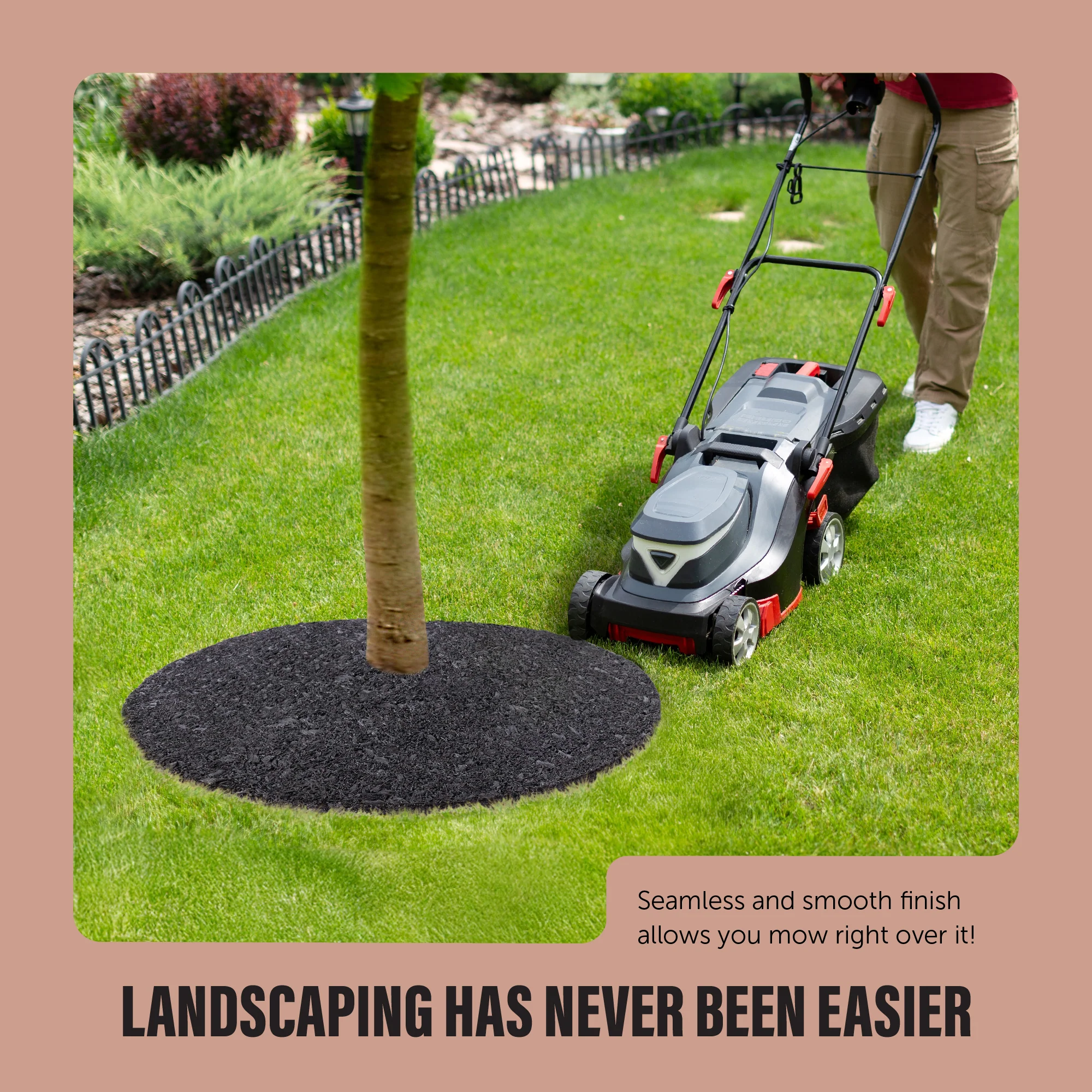 36" Rubber Tree Ring - Image 9