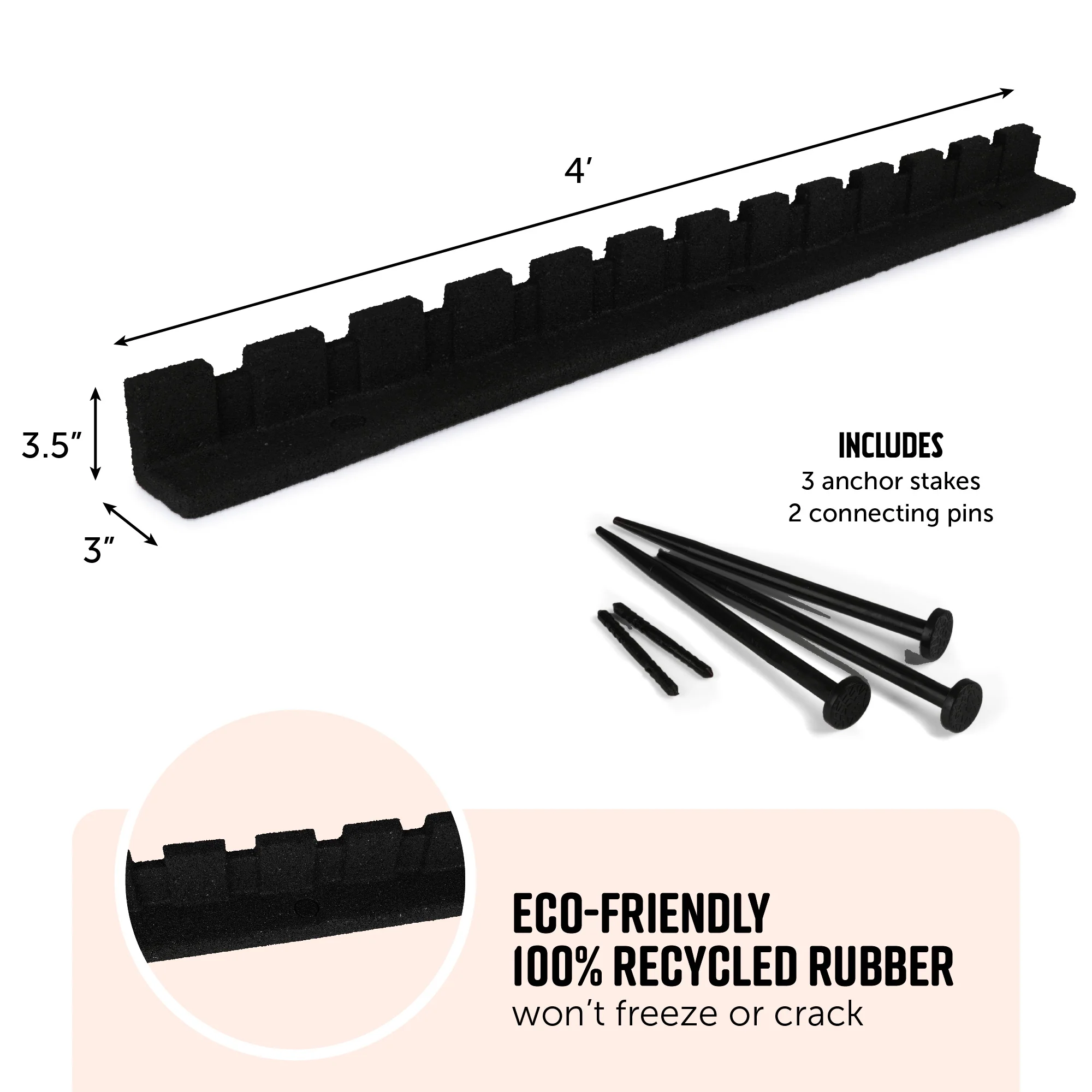 L shape Rubber Border - Castle - Image 15
