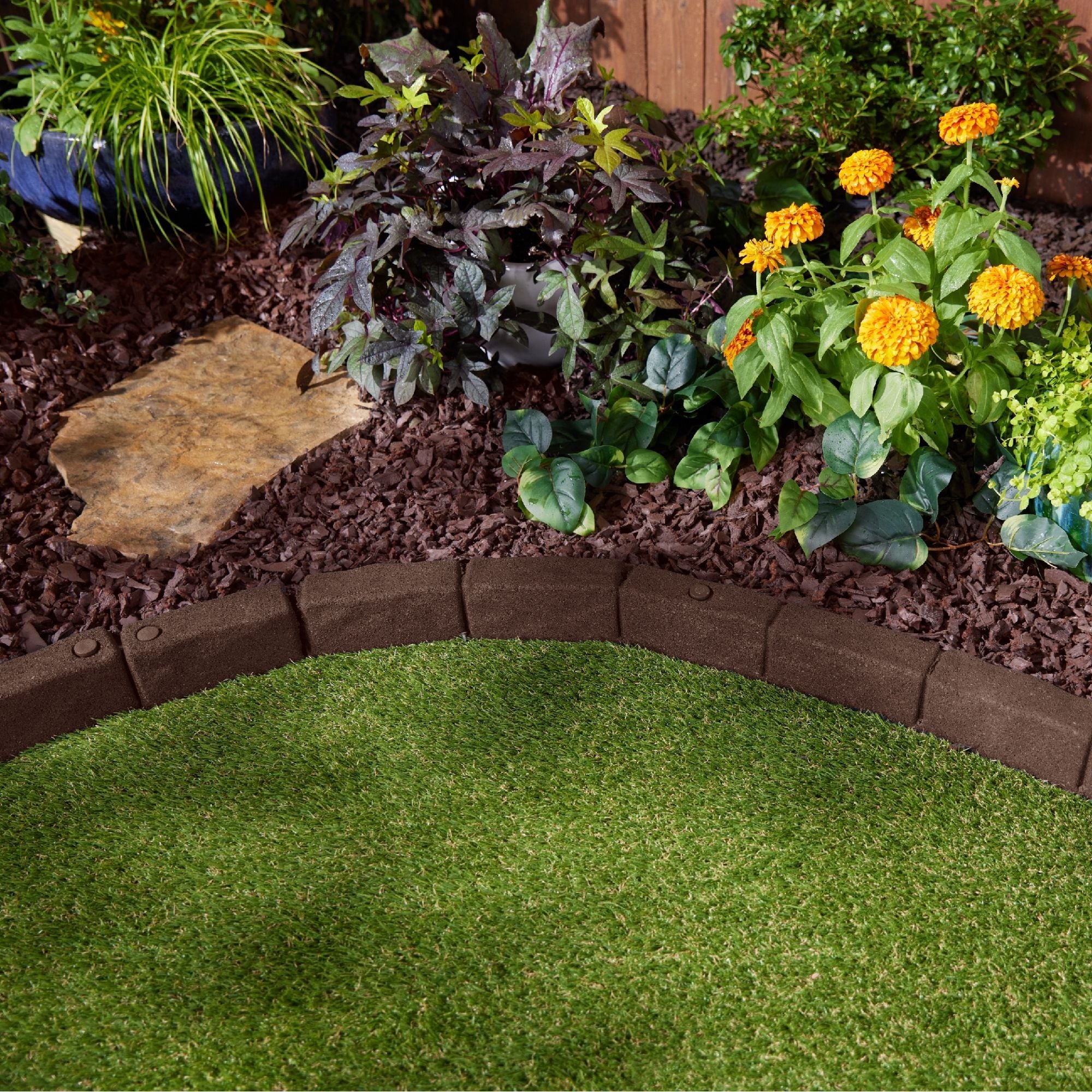 Cobblestone SmartLoc Rubber Border - Image 12